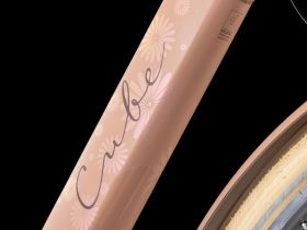 Женский велосипед Cube Ella Easy Entry, год 2025, цвет Розовый, ростовка 19.5