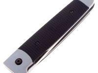 Нож складной Cold Steel Oyabun, сталь 4034SS, рукоять TPR/GRN, черный/серый