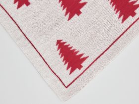 Плед Abete rosso, красный