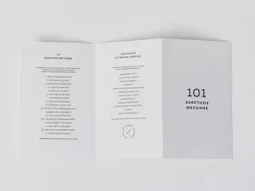 Блокнот "101 заветное желание". Синий. Обёртка №11