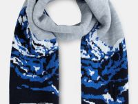 Вязаный шарф с принтом из коллаборации с maneken