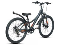 Подростковый велосипед Stels Turbo 430 MD 24, год 2026, цвет Серый, ростовка 11.5