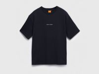 Футболка с географическим принтом O'STIN х Экспедиция, Черный