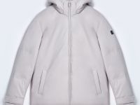 Утепленная куртка с воротником-стойкой