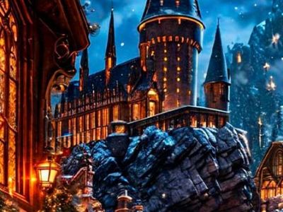 Театральный орган в усадьбе. Гарри Поттер