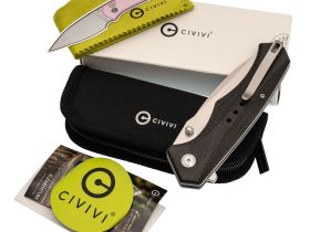 Складной нож CIVIVI Photonix, сталь 14C28N, рукоять микарта, зеленый