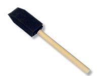 Кисть-губка поролоновая "Сонет" 60 мм плоская деревянная ручка