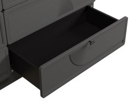 Комод Монсон 160x82 Графитовый