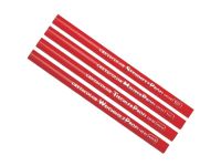 Карандаш плотничий Cretacolor, корпус красного цвета, твердость-мягкий, длина 17,5 см