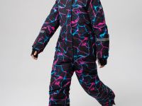 Комбинезон текстильный с полиуретановым покрытием для девочек