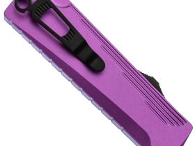 Автоматический нож Daggerr Кощей Purple, сталь D2, рукоять алюминий