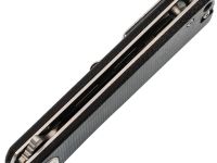 Складной нож Dr.Tech W3896MB, сталь D2, рукоять микарта, черный