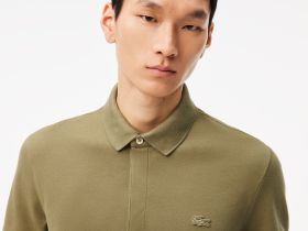 Мужское поло Lacoste PARIS стандартного кроя