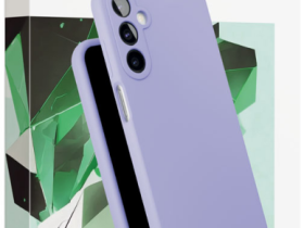 Клип-кейс VLP Aster Case для Samsung Galaxy A15 фиолетовый