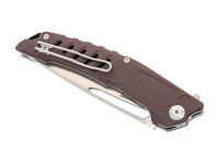 Складной нож Nimo Knives R7 Brown, сталь D2, G10
