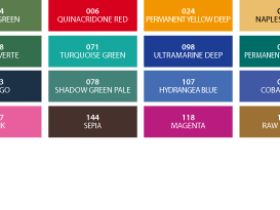 Набор гуаши ShinHanart Professional 15 мл 24 цвета цвета "В"