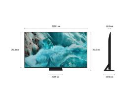Телевизор Samsung 55" QLED Q7F5A 4K, Процессор Q4 AI Gen1, Smart ТВ (2025) QE55Q7F5AUXRU черный