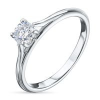 Помолвочное кольцо из белого золота э0912кц07200753_white