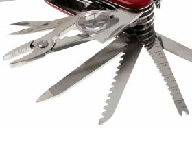 Нож перочинный Victorinox SwissChamp, сталь X55CrMo14, рукоять Cellidor®, красный