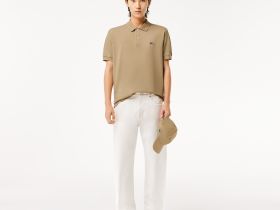 Мужское поло Lacoste L1212 классического кроя