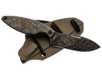 Цельнометаллический нож Pilgrim LE Map, сталь AUS-8 BSW, CrazyFiber Micarta