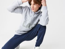 Мужская толстовка - худи Lacoste стандартного кроя
