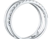 Кольцо из белого золота с бриллиантами э4701кц08220952