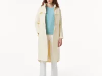 Женский шерстяной свитер Lacoste с круглым вырезом