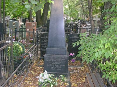 Могила Анучина Дмитрия Николаевича (1843-1923)