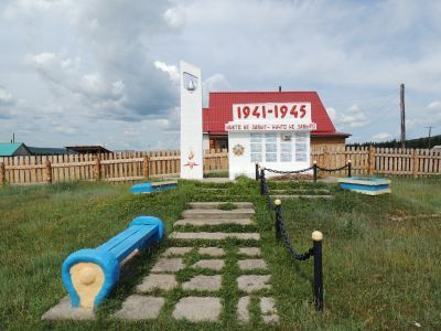 Памятник "Никто не забыт, ничто не забыто", посвященный павшим воинам в Великой Отечественной войне (1941-1945 гг.)