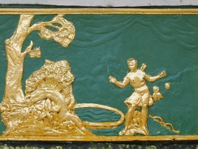 Барельефы "Нарцисс, смотрящий в свое отражение" (шесть)