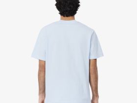 Мужская хлопковая футболка Lacoste с коротким рукавом