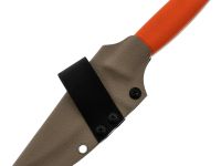 Охотничий нож Оса сталь Aus10 cobalt, рукоять G10 оранжевый