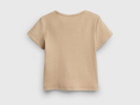 Футболка для девочек, Бежевый