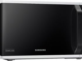 Микроволновая печь Samsung MG23K3515AW/BW с грилем, 23 л белый