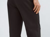 Чиносы из структурной ткани с ремнём, Серый