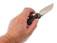 Складной нож Kizer Drop Bear 2, сталь Nitro-V, рукоять микарта, черный