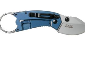 Складной нож Kershaw Antic, сталь 8Cr13MoV, рукоять нержавеющая сталь, синий