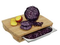 Zassenhaus Разделочная доска с выдвижной емкостью 46 х 35 см Station One Zassenhaus