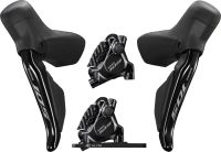 Электрогидравлические шоссейные пистолеты Shimano Di2 105 ST-7170 с тормозами BR-7170 (2х12) (черный правый)