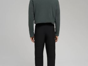 Утепленные брюки с регулируемым низом брючин