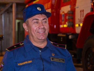 «Наши люди»: Ветеран-пожарный Евгений Лобанов