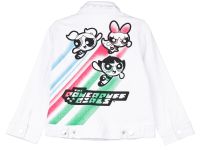 Куртка текстильная джинсовая для девочек