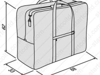 Велосумка Старт для переноски складного велосипеда 20-24&quot; (черный)