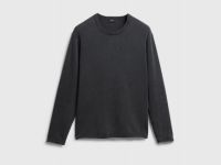 Джемпер с эффектом стирки, Серый