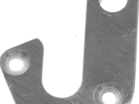 Держатель заднего переключателя "петух" Meta №70 фрезерованный (серебристый)