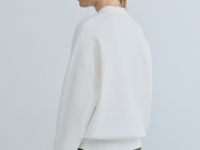 Джемпер с воротником поло на молнии, Бежевый