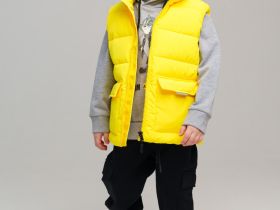 Жилет текстильный с полиуретановым покрытием для мальчиков