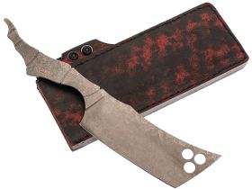Нож Barmaley Knives Мортус М, сталь AUS-10Co, красный