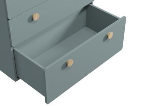 Комод детский Арчи 80x75 Серо-зеленый
